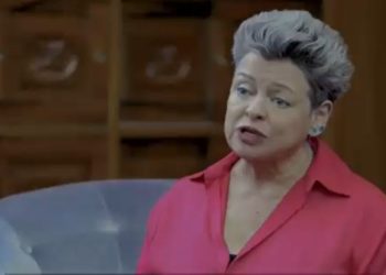 La doctora Lucrecia Peinado se refirió al mejoramiento en el Centro de Atención Nidia Martínez ubicado en Quetzalnango. /Foto: Despacho de la Primera Dama de la Nación