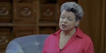 La doctora Lucrecia Peinado se refirió al mejoramiento en el Centro de Atención Nidia Martínez ubicado en Quetzalnango. /Foto: Despacho de la Primera Dama de la Nación