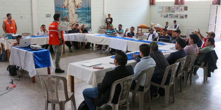 Fortalecen capacidades en gestión integral para la reducción de desastres en Quiché