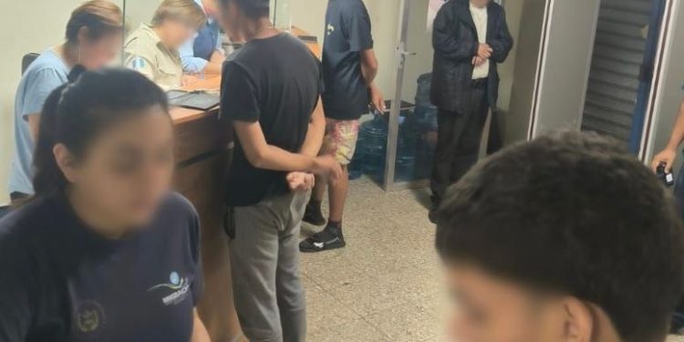 PNC detectan a grupo de 28 extranjeros que entraron de manera irregular