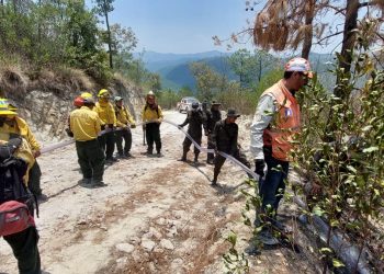 Logran el 100 % de control y 90 % de liquidación de incendio en Sipacapa, San Marcos