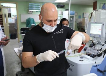 Salubristas accionan para el control de los casos de Guillain Barré. /Foto: MSPAS