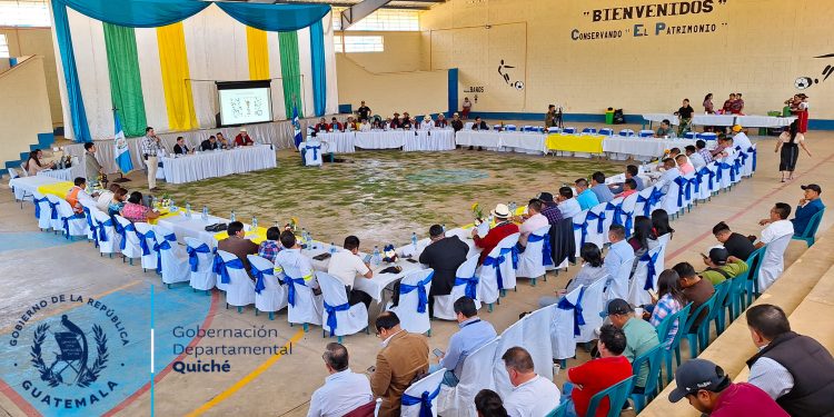 Séptima sesión ordinaria del Consejo Departamental de Desarrollo de Quiché