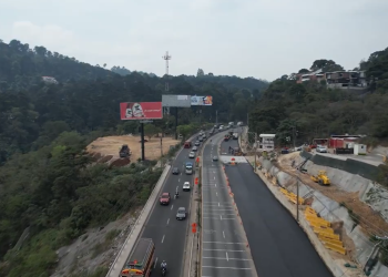 Kilómetro 11.5 de CAES. / Foto: Covial.