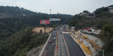 Kilómetro 11.5 de CAES. / Foto: Covial.