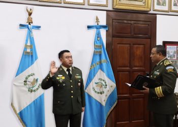 Coronel de infantería DEM Hermelindo Choz Soc, nuevo jefe del Estado Mayor de la Defensa Nacional. / Foto: Ejército de Guatemala.