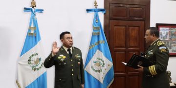 Coronel de infantería DEM Hermelindo Choz Soc, nuevo jefe del Estado Mayor de la Defensa Nacional. / Foto: Ejército de Guatemala.
