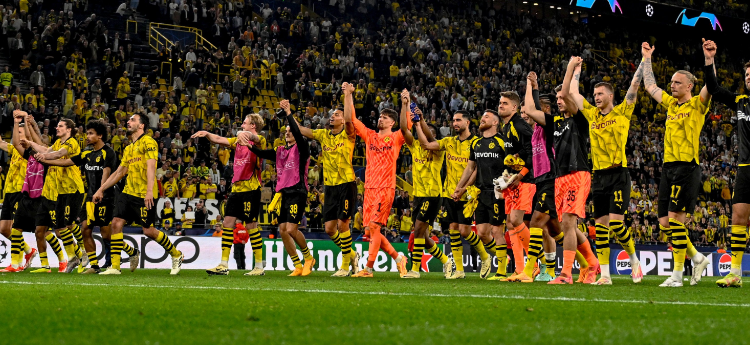 El Dortmund gana 1-0 y toma la delantera en las semifinales