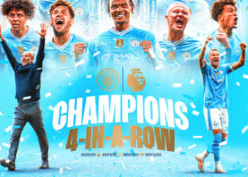 El Manchester City consigue su cuarta Premier League consecutiva
