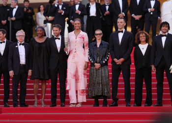 Alfombra roja olímpica en Cannes: la antorcha de París 2024 ilumina el Festival