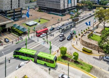 Comuna capitalina habilitará puntos de recarga para servicio del Transmetro. / Foto: Municipalidad de Guatemala.