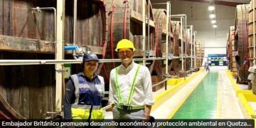 Embajador Británico promueve desarrollo económico y protección ambiental en Quetzaltenango