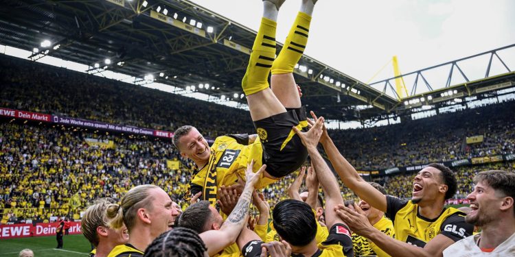 Marco Reus se despide del Borussia Dortmund con goleada al Darmstadt