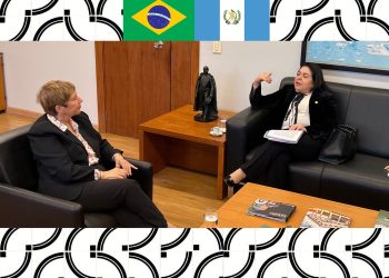 Gira de trabajo de la vicecanciller Mónica Bolaños a Brasil.