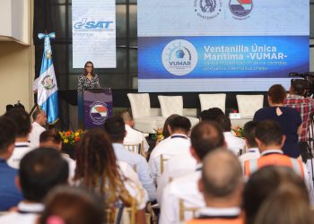 Lanzamiento de la VUMAR en Empresa Portuaria Quetzal.