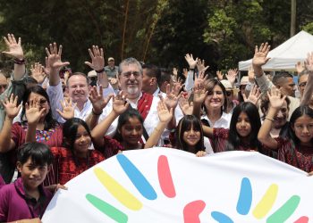 Lanzamiento de la iniciativa intersectorial Mano a Mano en Huehuetenango.