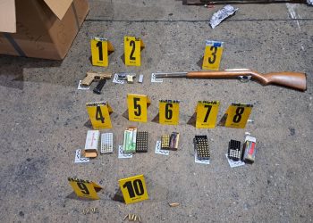 Localizan contenedor con armas de fuego ilegales provenientes de Estados Unidos