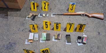 Localizan contenedor con armas de fuego ilegales provenientes de Estados Unidos