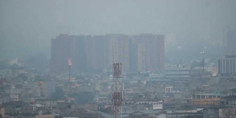 Insivumeh reporta una condición "extremadamente mala", de la calidad del aire en el país. / Foto: Archivo AGN.