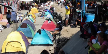 Migrantes aumentan en la frontera sur de México. / Foto: EFE.