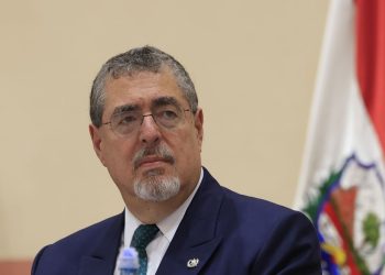 Presidente Arévalo habló sobre mercancías retenidas en China Continental. / Foto: Gilber García.