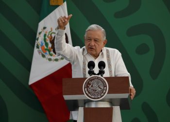 Presidente de México Andrés Manuel López Obrador tratará diversos temas con el presidente Arévalo. / Foto: Noé Pérez.