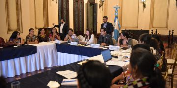 Secretarías de la Presidencia se reunieron con mujeres líderes indígenas. / Foto: Secretaría General de la Presidencia.