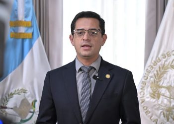 Secretario General de la Presidencia, Juan Gerardo Guerrero, abordó la importancia de traducir los textos a idiomas mayas. / Foto: Alvaro Interiano.