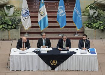 El Ministerio de Salud y Asistencia Social firmaron un convenio con UNOPS.