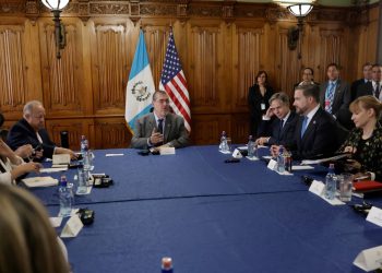 Seguridad y migración los principales temas en la reunión de Arévalo y Blinken