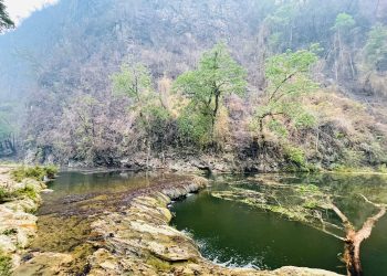 Cierran temporalmente las pozas del Monumento Natural Semuc Champey por incendio forestal