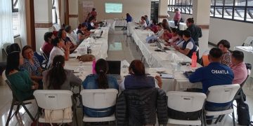 Taller de Salud llevado a cabo a favor de las familias y comunidades. / Foto: DDRISS Huehuetenango.