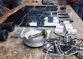 Desmantelan redes de extorsión y tráfico dentro de El Infiernito