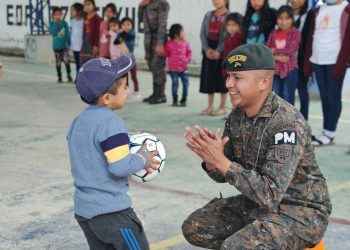 El Ejército de Guatemala ha sido un elemento fundamental para mantener la paz en la región. /Foto: Ministerio de la Defensa.