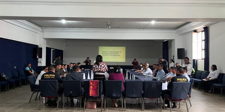 Seguimiento a la Mesa Departamental de Seguridad y Justicia en Sacatepéquez