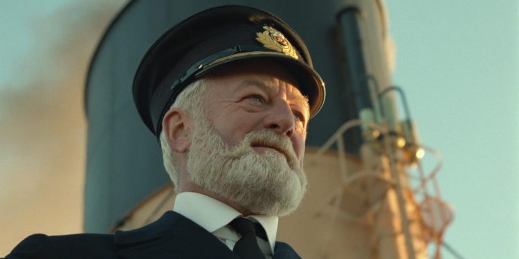Bernard Hill en el film 'Titanic'. / Foto: Cuenta de Facebook de Bernard Hill.