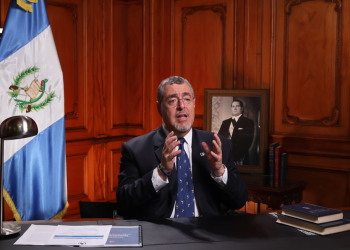 El presidente Bernardo Arévalo brindó un mensaje al pueblo de Guatemala.
