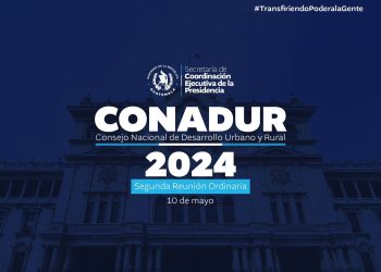 Anuncian segunda reunión del Conadur 2024. / Foto: SCEP.