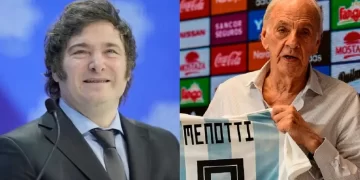 Javier Milei expresa su profundo dolor por la muerte de Menotti
