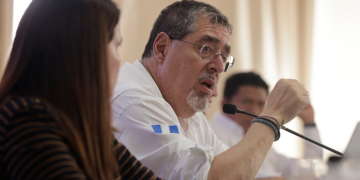 Presidente Arévalo habló sobre netcenters de oposición. / Foto: Archivo, Dickéns Zamora.