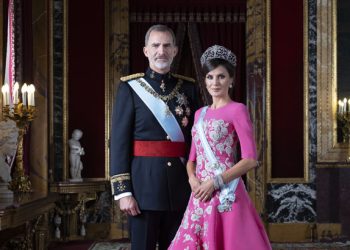 Rey Felipe VI y la reina consorte Letizia. / Foto: Casa de Su Majestad El Rey.