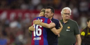 Fermín despide del Barcelona a Xavi con una victoria