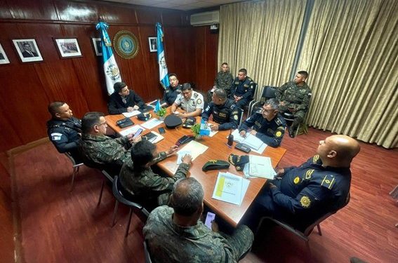 Dan seguimiento a las acciones de seguridad ciudadana para el departamento de Guatemala