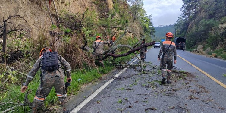 Se atienden más de 900 incidentes durante la temporada de lluvias