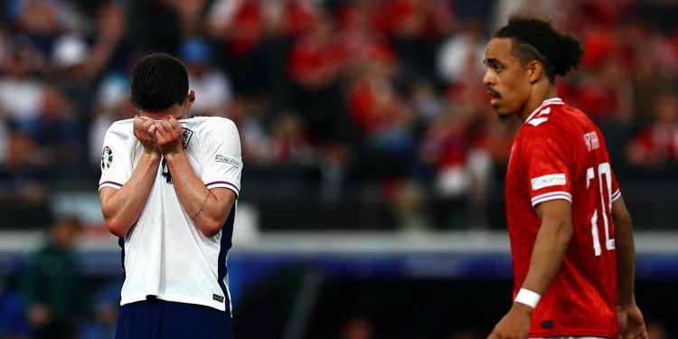 Eurocopa 2024: Dinamarca desnuda las falencias de Inglaterra