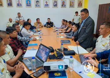 Reunión de la mesa técnica de seguridad de Quiché