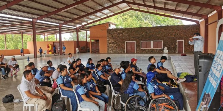 Capacitación en el marco de la Primera Eliminatoria de Discapacidad en Zacapa