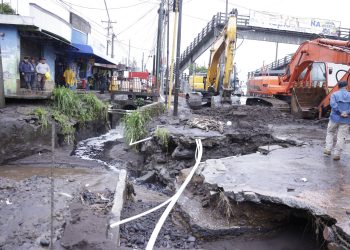 Compromisos para recuperación de infraestructura vial en 8va calle zona 3 de Palín, Escuintla