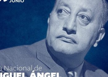 Asturias, el genio literario, pero también el "huelguero" de corazón. / Foto: Minex.