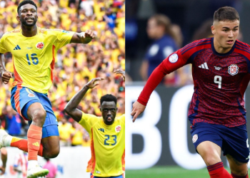 Copa América 2024: Colombia y Costa Rica juegan por quinta vez en una Copa América